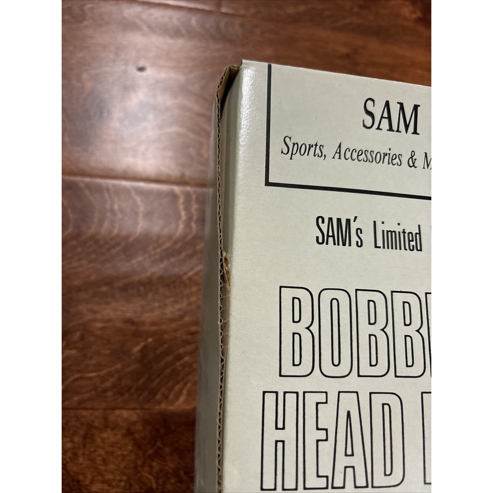 Vintage 1992 Ty Cobb SAM'S Limited Edition Bobbing Head Doll Detroit Tigers NIB - Picture 7 of 10